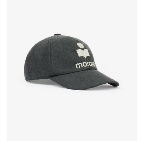 Isabel Marant Tyron Cap in Grey - Picture 2 of 2